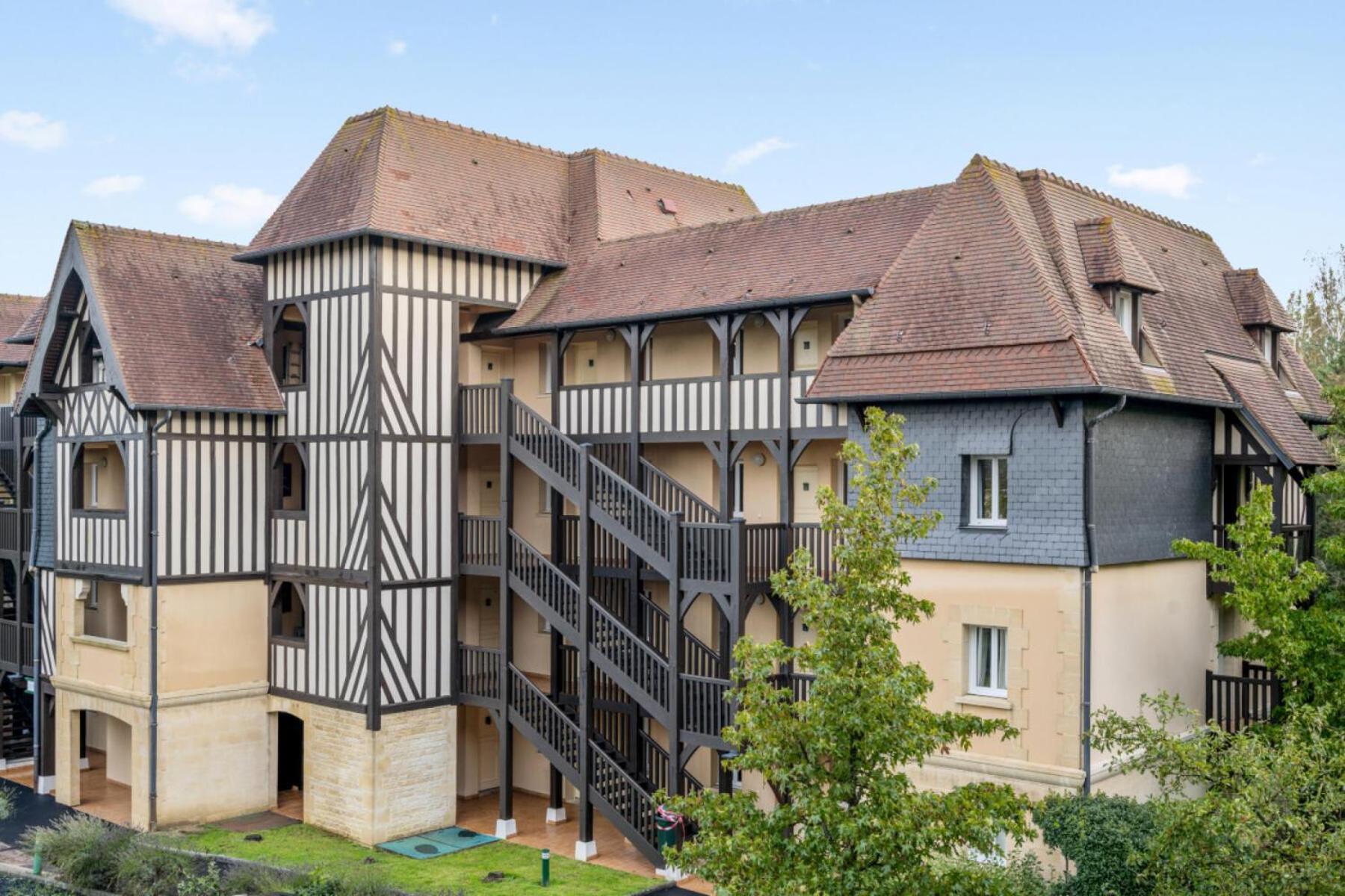 La Residence Du Golf - Maeva Home - Appartement 2 Pieces 4 Personnes - Confort Mae-5444 Deauville Zewnętrze zdjęcie