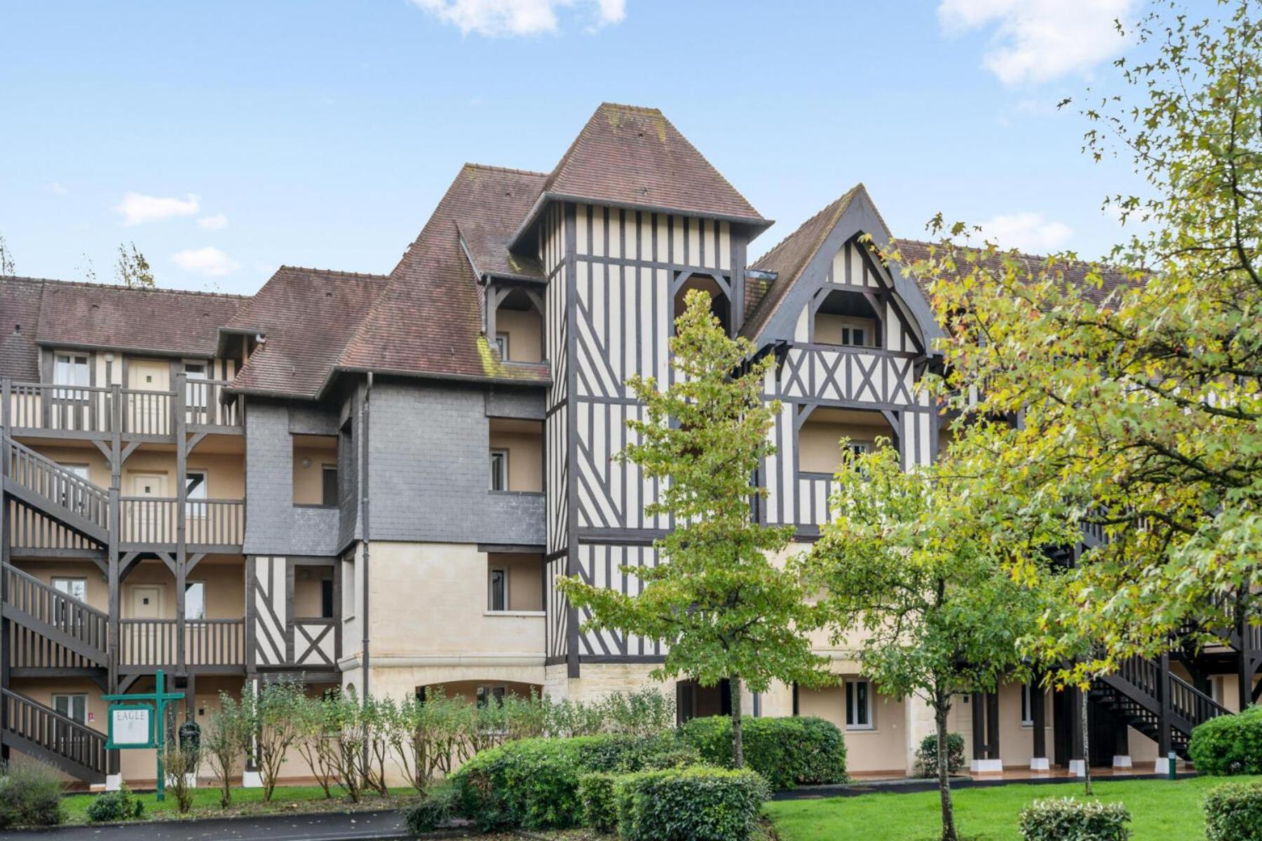 La Residence Du Golf - Maeva Home - Appartement 2 Pieces 4 Personnes - Confort Mae-5444 Deauville Zewnętrze zdjęcie