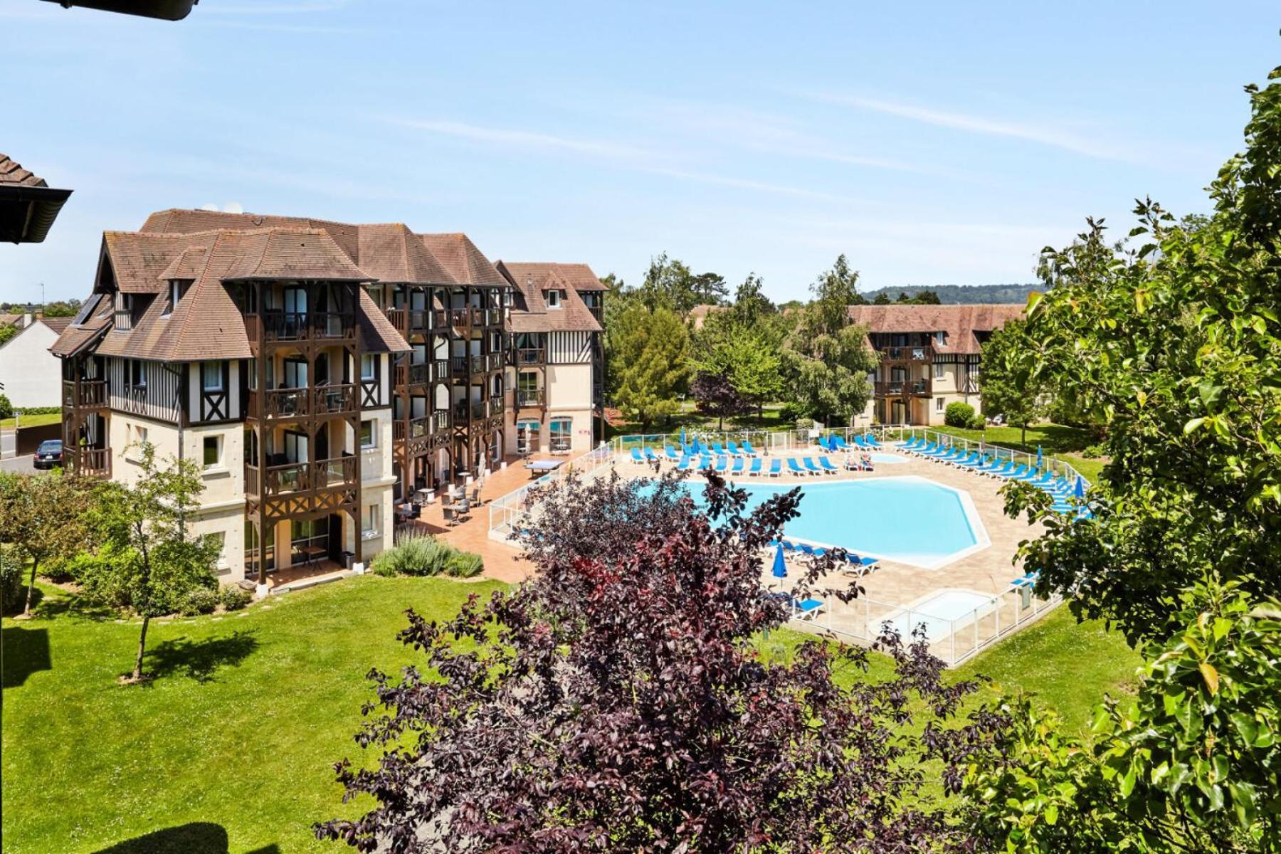 La Residence Du Golf - Maeva Home - Appartement 2 Pieces 4 Personnes - Confort Mae-5444 Deauville Zewnętrze zdjęcie